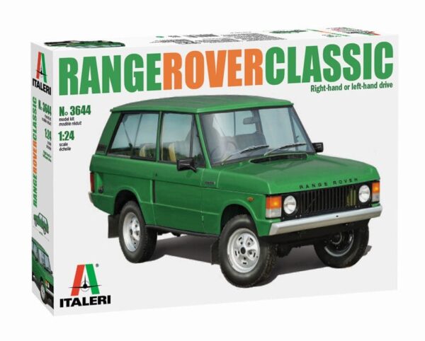 Italeri 1:24 Range Rover Classic Plastic Model Kit 3644