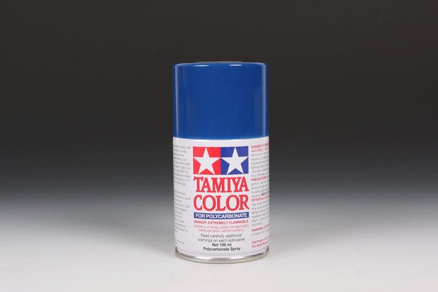 Tamiya PS-4 Blue Polycarbonate Spray Paint Models 86004