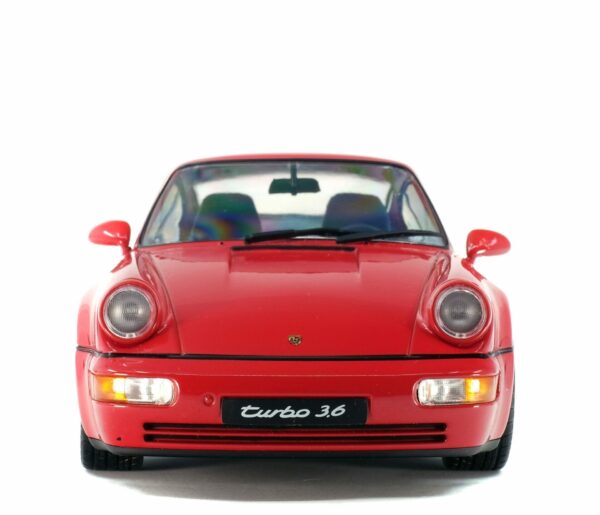 porsche 911 (964) turbo 3.6 coupe | diecast model | solido 1:18