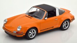 singer 911 targa orange | diecast model | kk scale 1:18