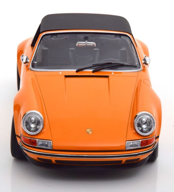 singer 911 targa orange | diecast model | kk scale 1:18