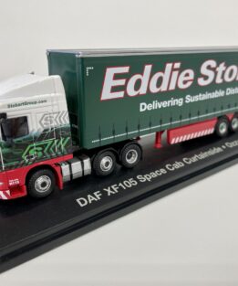 Oxford Diecast Eddie Stobart Curtainside STOB025 1:76 Model Truck