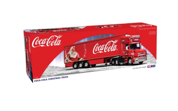 corgi - 1:50 coca-cola christmas truck (cc12842)