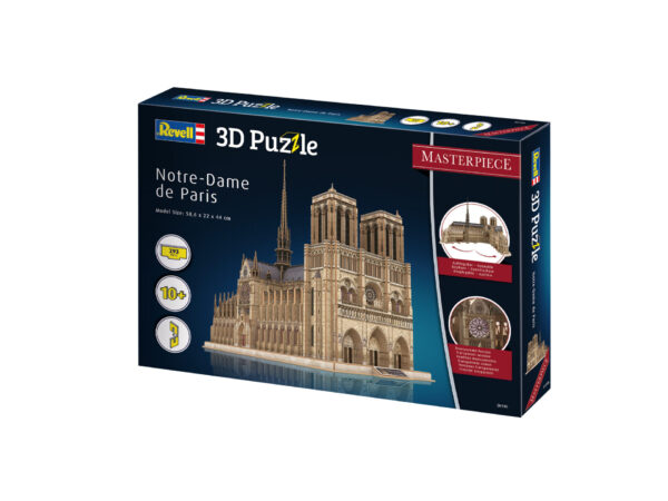 revell - 00190 notre dame de paris 3d puzzle