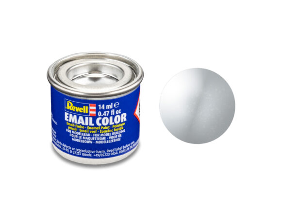 Revell 32301 White Silk Paint Enamel 14ml tin for model kits