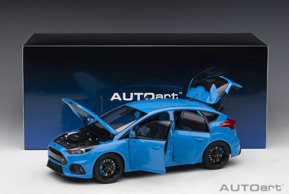 Autoart 72953 Ford Focus RS Blue Composite Model