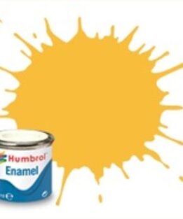 Humbrol No.7 Light Buff Gloss 14ml Enamel Paint AA0076