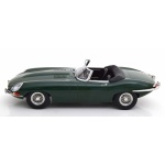 KK Scale 1:18 Jaguar E-Type Cabrio Convertible 1961 Series 1 British racing green diecast model car KKDC180481