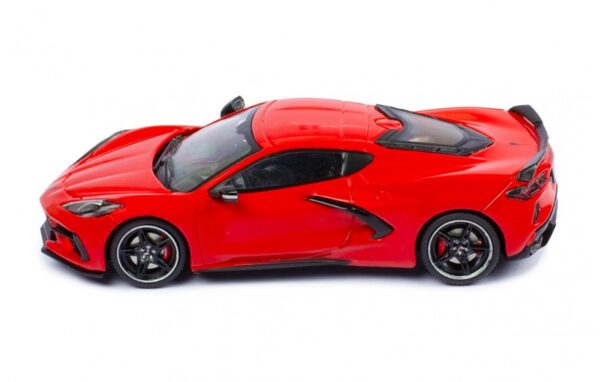 Ixo 1:43 Chevrolet Corvette C8 Red Diecast Model Car MOC303