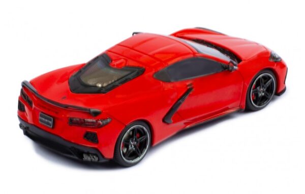 Ixo 1:43 Chevrolet Corvette C8 Red Diecast Model Car MOC303