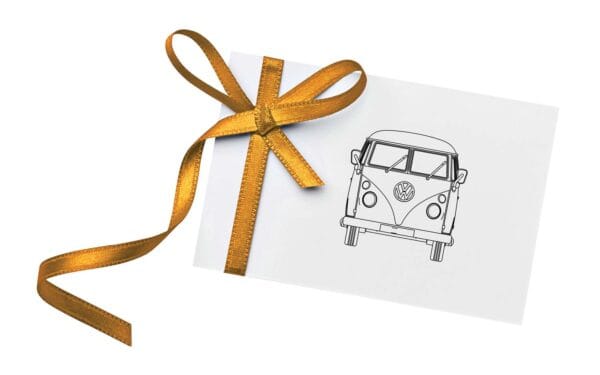 volkswagen campervan 'just married' | diecast model | corgi 1:43