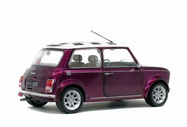 solido - 1:18 mini cooper sport 1997 purple