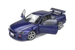 solido - 1:18 nissan r34 gt-r purple (1999)