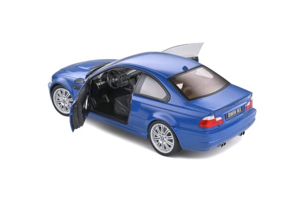 solido - 1:18 bmw m3 e46 laguna blue 2000