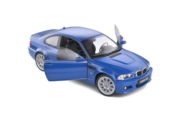 solido - 1:18 bmw m3 e46 laguna blue 2000