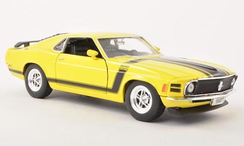 Welly 22088 Ford Mustang Boss 302 1:24 Diecast Model