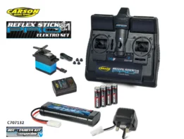 Tamiya R/C Starter Set Radio Equipment Carson Reflex