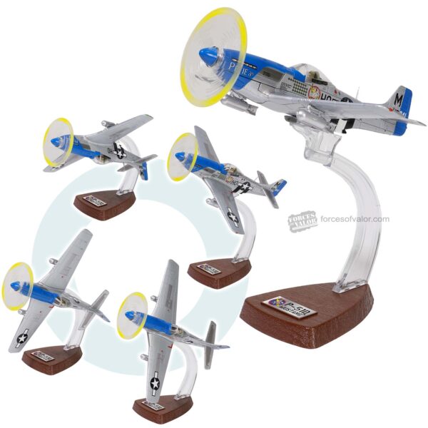 Forces of Valor 1:72 USAAF P-51D Mustang Aircraft Plane Fighter WW2 Diecast Model FOV-812013A