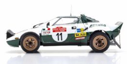 Kyosho 1:18 Lancia Stratos HF Winner San Remo 1975 No.11 B.Waldegaard - Diecast Model
