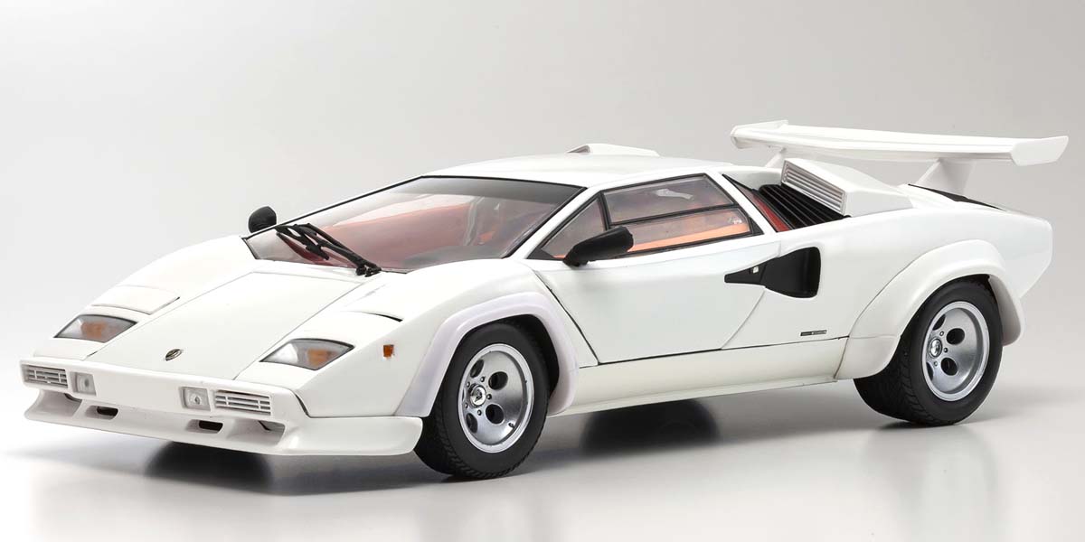 Kyosho - 1:18 Lamborghini Countach LP500S (White) | Model Universe