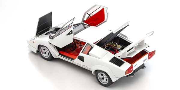 kyosho - 1:18 lamborghini countach lp500s (white)