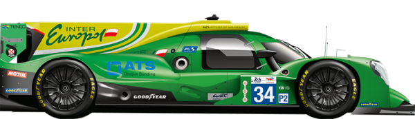 spark - 1:18 oreca 07 gibson #34 inter europol winner lm p2 class 24h le mans 2023 smiechowski
