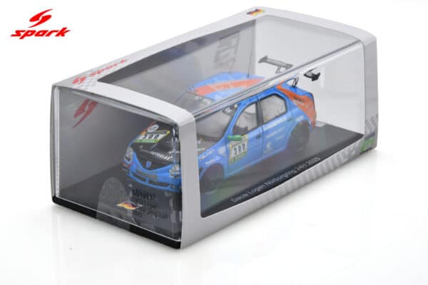 Spark - 1:43 Dacia Logan No.300 Ollis Garage Racing 24h Nurburgring 2025 - O.Kriese, G.Starck, M.Kaffka - Limited Edition Resin Model 15 Spark 1:43 Dacia Logan No.300 Ollis Garage Racing 24H Nürburgring 2025 O. Kriese - G. Starck - M. Kaffka Limited 300 (SG1017) Resin Model