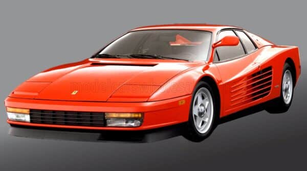 Bburago 1:18 Ferrari Testarossa 1984 Red (18-16028R) Diecast Model