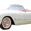 Maisto 1:18 Chevrolet Corvette Spider 1953 White (M31488) Diecast Model 3 Maisto 1:18 Chevrolet Corvette Spider 1953 White (M31488) Diecast Model