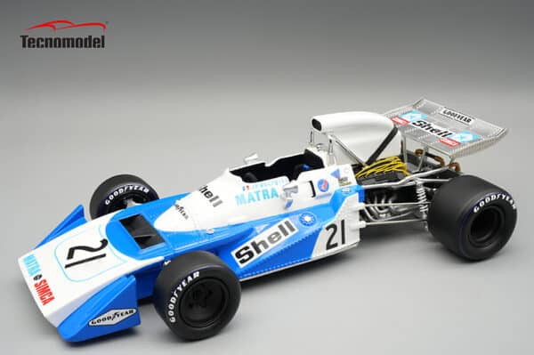 Tecnomodel - 1:18 Matra MS120B Jean-Pierre Beltoise Dutch GP 1971 - Limited Edition Resin Model