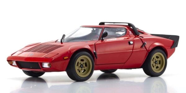 Kyosho 1/18 Lancia Stratos HF Bertone 1973 Red Diecast Model KY8130R
