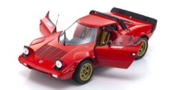 Kyosho 1/18 Lancia Stratos HF Bertone 1973 Red Diecast Model KY8130R