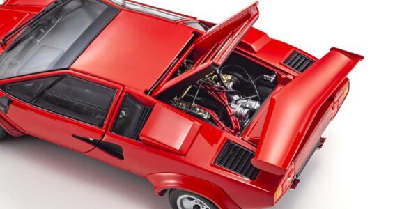 Kyosho 1/18 Lamborghini Countach LP500S Red Diecast Model KS08320B