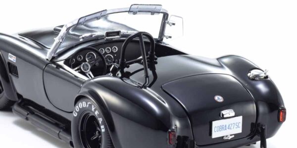 Kyosho 1:18 Shelby 427 S/C Spider 1962 Black - Diecast Model