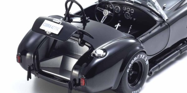 Kyosho 1:18 Shelby 427 S/C Spider 1962 Black - Diecast Model