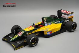 tecnomodel - 1:18 lotus 107 1992  belgium gp #12 jonny herbert