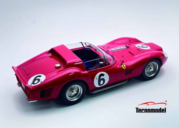 1:18 Ferrari 330 TRI-LM 1962 24h Le Mans Winner No.6 P.Hill, O.Gendebien - Limited Edition Resin Model - Tecnomodel 3 1:18 Ferrari 330 TRI-LM 1962 24h Le Mans Winner No.6 P.Hill, O.Gendebien - Limited Edition Resin Model - Tecnomodel
