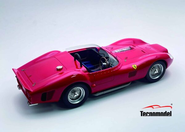 1:18 Ferrari 330 TRI-LM 1962 No Roll-Bar Lower Windshield Red - Limited Edition Resin Model - Tecnomodel 3 1:18 Ferrari 330 TRI-LM 1962 No Roll-Bar Lower Windshield Red - Limited Edition Resin Model - Tecnomodel