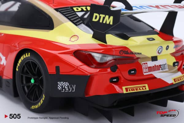 top speed - 1:18 bmw m4 gt3 #1 schubert motorsport 2023 dtm