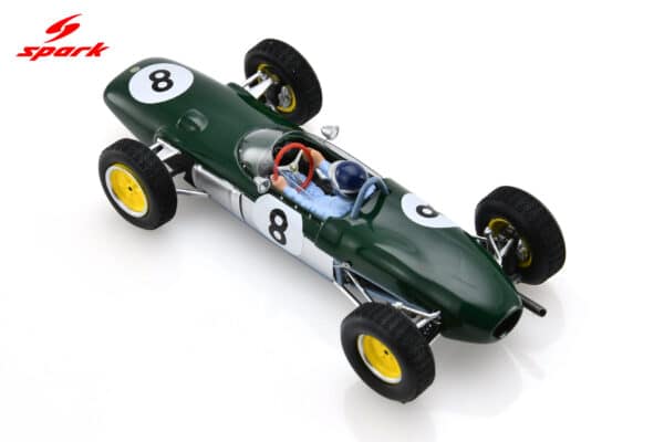 Spark - 1:43 Lotus 21 No.8 3rd Dutch GP 1961 Jim Clark - Resin Model 14 Spark 1:43 Lotus 21 No.8 3rd French GP 1961 Jim Clark (S7119) Resin Model