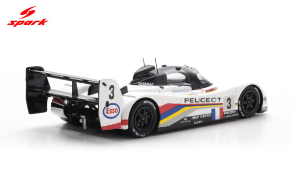 Spark 1:43 Peugeot 905 No.3 Winner 24H Le Mans 1993 E. Hélary - C. Bouchut - G. Brabham (43LM93) Resin Model 17 Spark 1:43 Peugeot 905 No.3 Winner 24H Le Mans 1993 E. Hélary - C. Bouchut - G. Brabham (43LM93) Resin Model