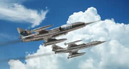 Italeri - 1:32 F-104 Starfighter G/S - Upgraded Edition RF Version (2514) Model Kit