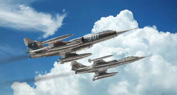 Italeri - 1:32 F-104 Starfighter G/S - Upgraded Edition RF Version (2514) Model Kit