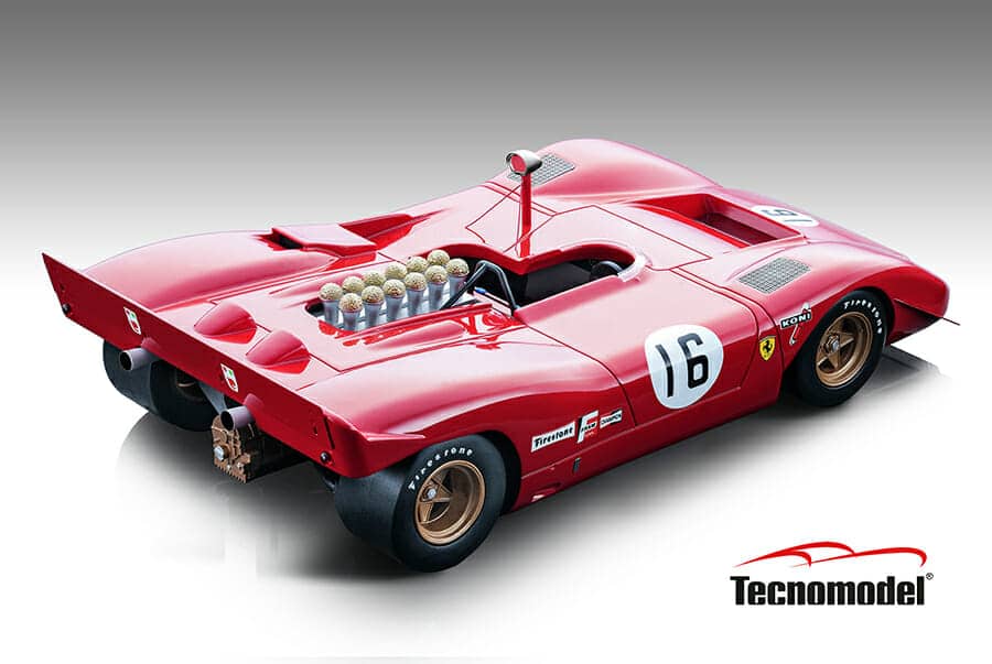 Tecnomodel - 1:18 Ferrari 612 Can-Am Watkins Glen 1969 #16 3rd Chris Amon
