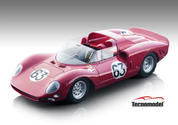 Tecnomodel 1:18 Ferrari 275 P2 Monza 1000km 1965 #63 Winner M.Parkes, J.Guichet (TM18-273D)