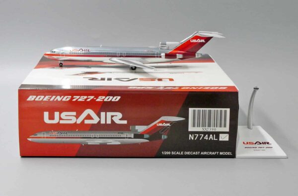 jc wings - 1:200 us air boeing 727-200 n774al (jc2390)