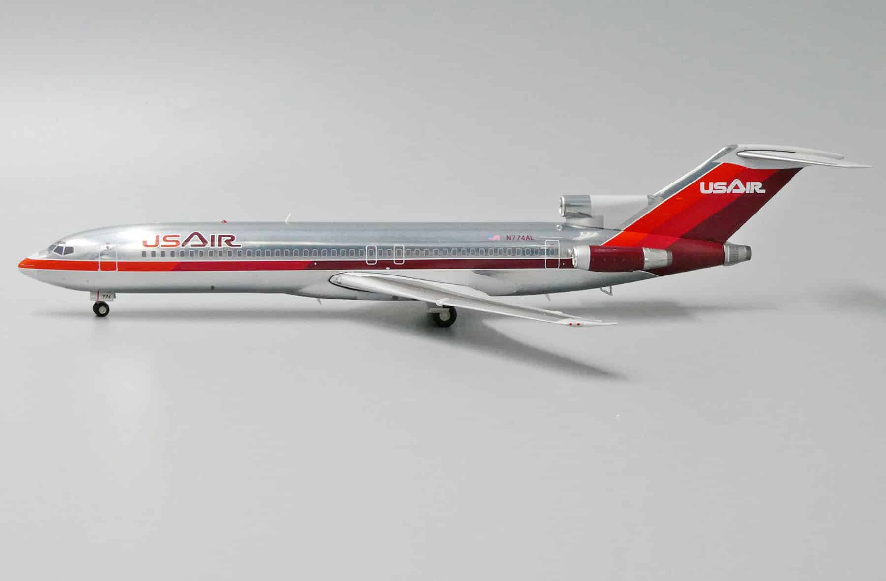 jc wings - 1:200 us air boeing 727-200 n774al (jc2390)