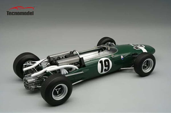 tecnomodel - 1:18 cooper maserati f1 t81 1966 watkins glen #19 jo siffert
