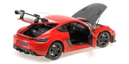 Minichamps - 1:18 Porsche Cayman GT4 RS Red w/Weissach Package 2024 - Diecast Model