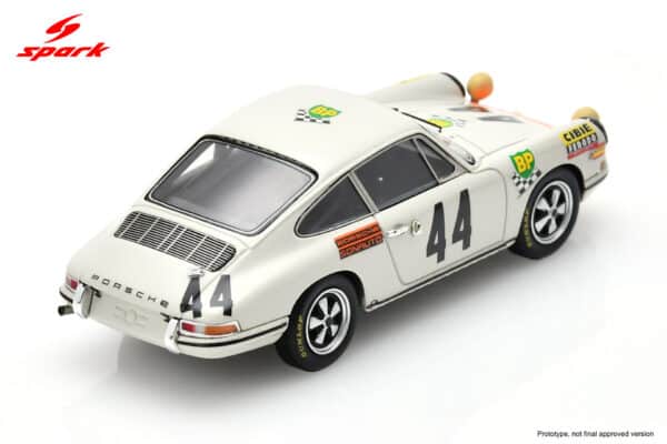 Diecast Model Shop - Model Universe 18 Spark 1:43 Porsche 911T/R No.44 Le Mans 24H 1968 G. Chasseuil - C. Ballot-Léna (S9739) Resin Model